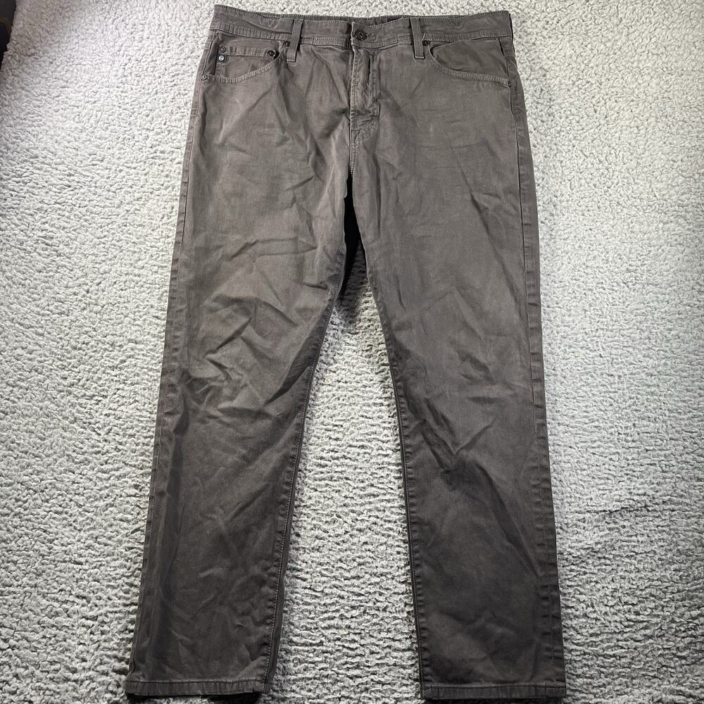 AG Adriano Goldschmied Pants Mens 36x32 Tagged (Fits 36x30) The Everett Gray